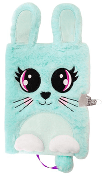 shumee DNEVNIK Z ŽEBELJKO A5/96K 3D DLAKAVI ZAJČEK