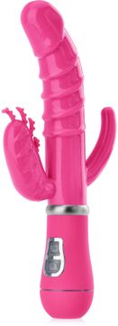 shumee VEČDIMENZIONALNI VIBRATOR ZA UŽITEK - DVOJNA PENETRACIJA, STIMULACIJA GI TOČK, MASAŽA KLITORITA - 78566029