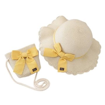 shumee Slamnik in torba ECARLA, otroški BOHO sončni 52 cm CZ45
