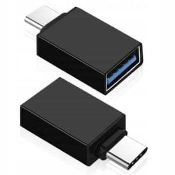 shumee Adapter Type-C HOST / USB USBC 3.0 OTG črne barve