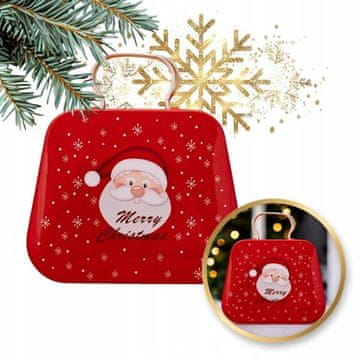 eCarla ECARLA mini posoda z držalom za sladkarije 7x5,5 cm Božiček KSN163