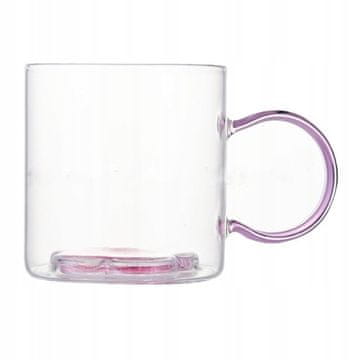 shumee Kozarec ECARLA z bleščečo rožo v notranjosti 250 ml SZK143