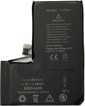 shumee Baterija za Apple iPhone 13 Pro 3095 mAh