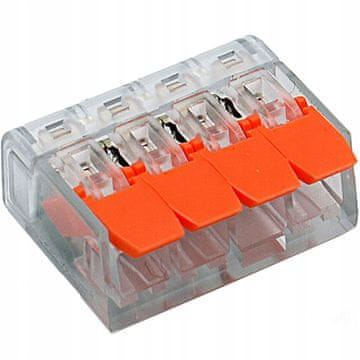 shumee HITR PRIKLJUČEK ŽIČNI PRIKLJUČEK 4x 0,14-4 mm2 1 kos PCT-414