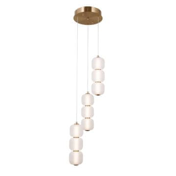 Italux Viseča svetilka LED 20W Ganti PND343629HBROPAL Italux