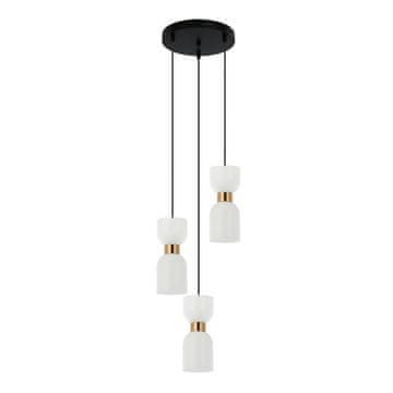 Italux Viseča svetilka Italux MONZA PND576023BKBRO