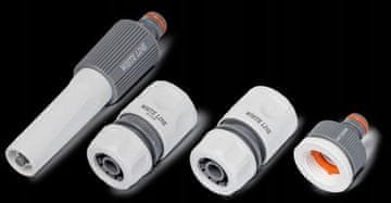 shumee 4-delni komplet škropilnikov za 1/2” cev WHITE LINE