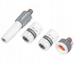 shumee 4-delni komplet škropilnikov za 1/2” cev WHITE LINE