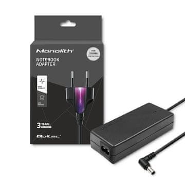 Napajalnik za prenosnik Qoltec Toshiba 65W | 19V | 3,42A | 5,5*2,5 | + napajalni kabel
