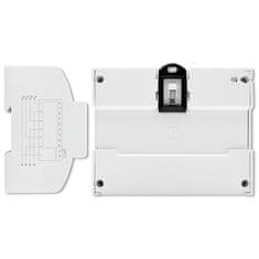 Qoltec Trifazni dvosmerni elektronski števec | Števec energije za DIN letev | 400 V | 100 A | LCD | 4P
