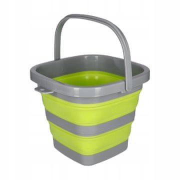 shumee ZLOŽLJIVO SILIKONSKO VEDRO ZA KAMPIRANJE, 5 L