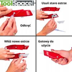 shumee TRAPEZoidni kovinski nož