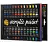 shumee AKRILNE BARVE V TUBI PROFESIONALNI KOMPLET KOMPLET NAJBOLJŠIH BARV 24 x 12 ml