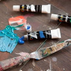 shumee AKRILNE BARVE V TUBI PROFESIONALNI KOMPLET KOMPLET NAJBOLJŠIH BARV 24 x 12 ml