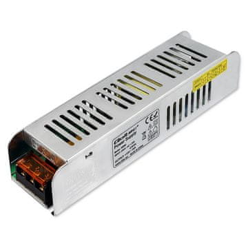 Qoltec stikalni napajalnik za LED | 120 W | 12 V | 10 A | tanek
