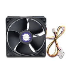 Qoltec Ventilator Qoltec ForceFan 6000 vrt/min | 120 mm | 12 V