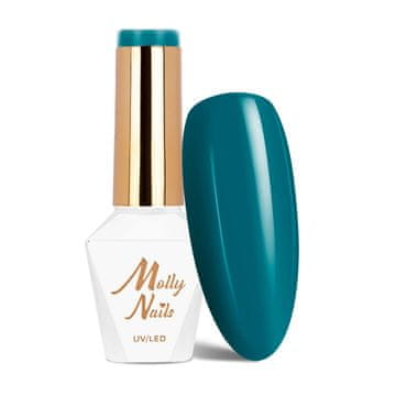 shumee Molly Nails Hibridni lak za nohte Blue Sky Green Blue HEMADiHEMA Free 8 g št. 117