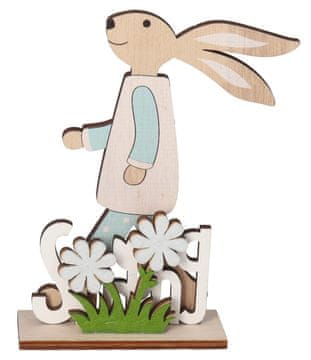 shumee LESENA OKRASNA FIGURA VELIKONOČNEGA ZAJČKA