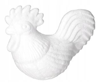 shumee VELIKONOČNA FIGURA PETELINA IZ STIROPOMA, 1 KOS, 20 CM