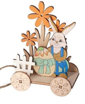shumee LESENA OKRASNA FIGURA VELIKONOČNEGA ZAJČKA
