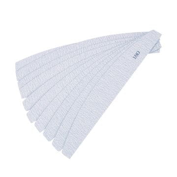 shumee Nadomestne brusne blazinice za kovinsko pilico za čolne, polmesečaste, zebraste barve, granulacija 180, 10 kosov.