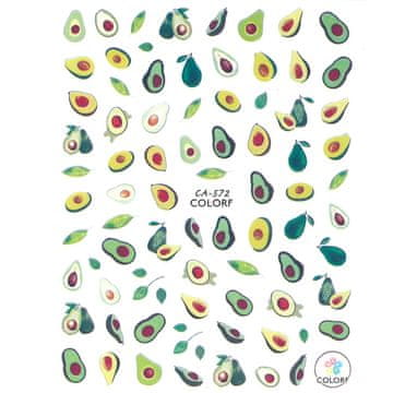 shumee Tanke samolepilne nalepke za nohte z motivom sadja CA572