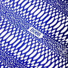 Allepaznokcie Nalepke za nohte tanke, samolepilne, opalescentne, kačja koža, Snake Skin B066 modre