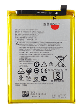 shumee Akumulatorska baterija za Motorola G10 G30 G50 E40 One Fusion E7 Plus 5000 mAh