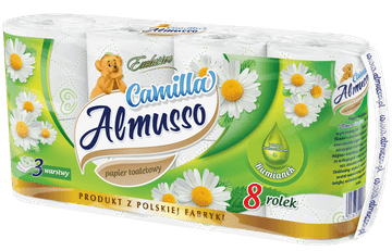 shumee Toaletni papir Almusso Camilla 8 zvitkov