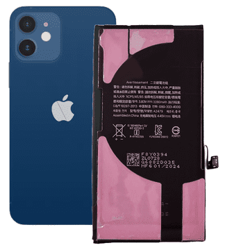 shumee Baterija za Apple iPhone 12/Pro 3230mAh, možno ponovno naročilo BREZ SPOROČILA