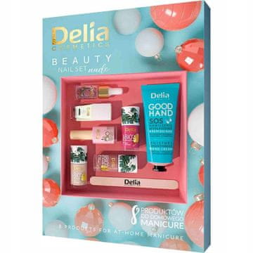 shumee DELIA Beauty set za nohte, nude, 118 ml