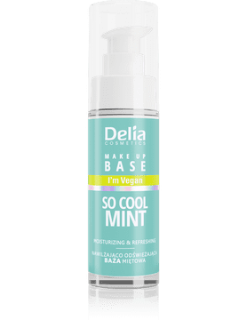 shumee DELIA I'm Vegan vlažilna podlaga z vonjem po hladni meti 30 ml