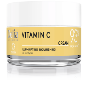 shumee DELIA Yes I'm Vegan posvetlitvena krema za obraz z vitaminom C 50 ml
