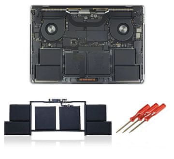 shumee Baterija za Apple Macbook Pro 15"" A1707 2017 A1820 MPTT2LL 6667mAh Original TI