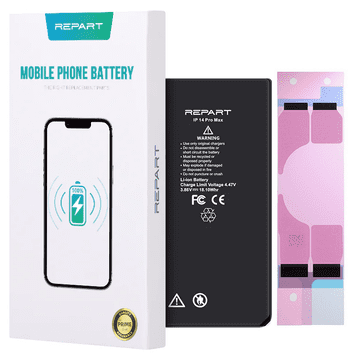 shumee Polnilna baterija za iPhone 14 Pro Max večje kapacitete 4690mAh REPART