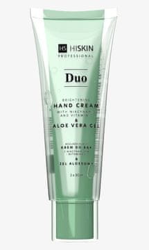 shumee HISKIN Duo posvetljevalna krema za roke in gel aloe vere zelena 60 ml