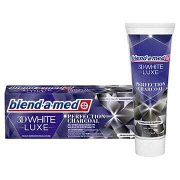 shumee Zobna pasta BLEND-A-MED 3d White Luxe Perfection z aktivnim ogljem 75 ml