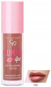 shumee GOLDEN ROSE Plumped Lips sijaj za ustnice 208 Scorching 4,7 ml