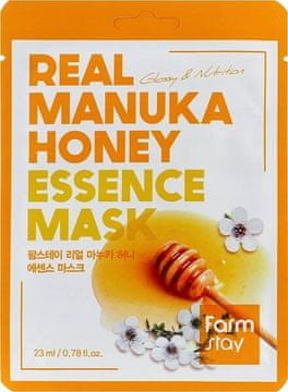 shumee FARMSTAY Real Essence Mask Mauka Hiney maska v platnu 23 ml