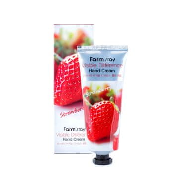 shumee FARMSTAY Krema za roke Visible Difference z vonjem jagode 100 ml