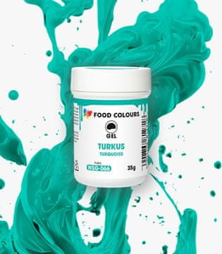 shumee TURKIZNA gel barva za živila 35 g