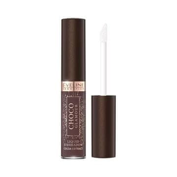 shumee Tekoče senčilo za oči EVELINE Choco Glamour 05 4,5 ml