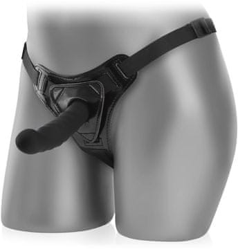 shumee SILIKONSKI DILDO Z UMETNIM PENISOM IN NASTAVLJIVIMI TRAKOVI - 76415316