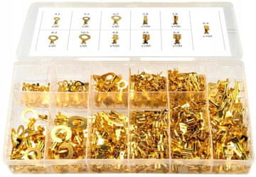 shumee KOMPLET AVTOMOBILSKEGA KONEKTORJA 750 DELNI MOŠKI ŽENSKI KONEKTORJI Z OČESCI