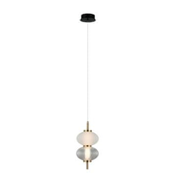 Italux LED viseča svetilka 8W TESTA PND849382BK Italux