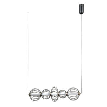 Italux LED viseča svetilka 18W RABEL PND3442215BK Italux