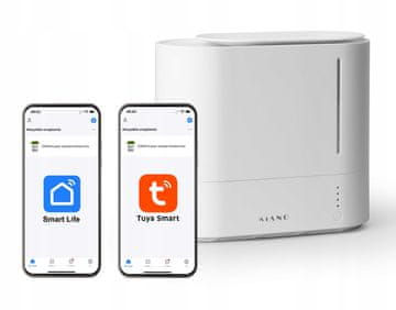 Kiano Vlažilec zraka Kiano Gaia s filtrom, aplikacija Smart Life, 2,2 l