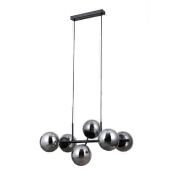 Italux Viseča svetilka Italux MOLITE PND10986BK