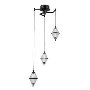 Italux LED viseča svetilka 15W FUENTE PND343953BK Italux