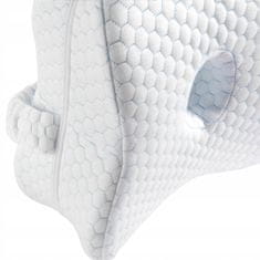 Medi Sleep Ortopedska blazina za kolena Medi Sleep 24 x 24 cm bela